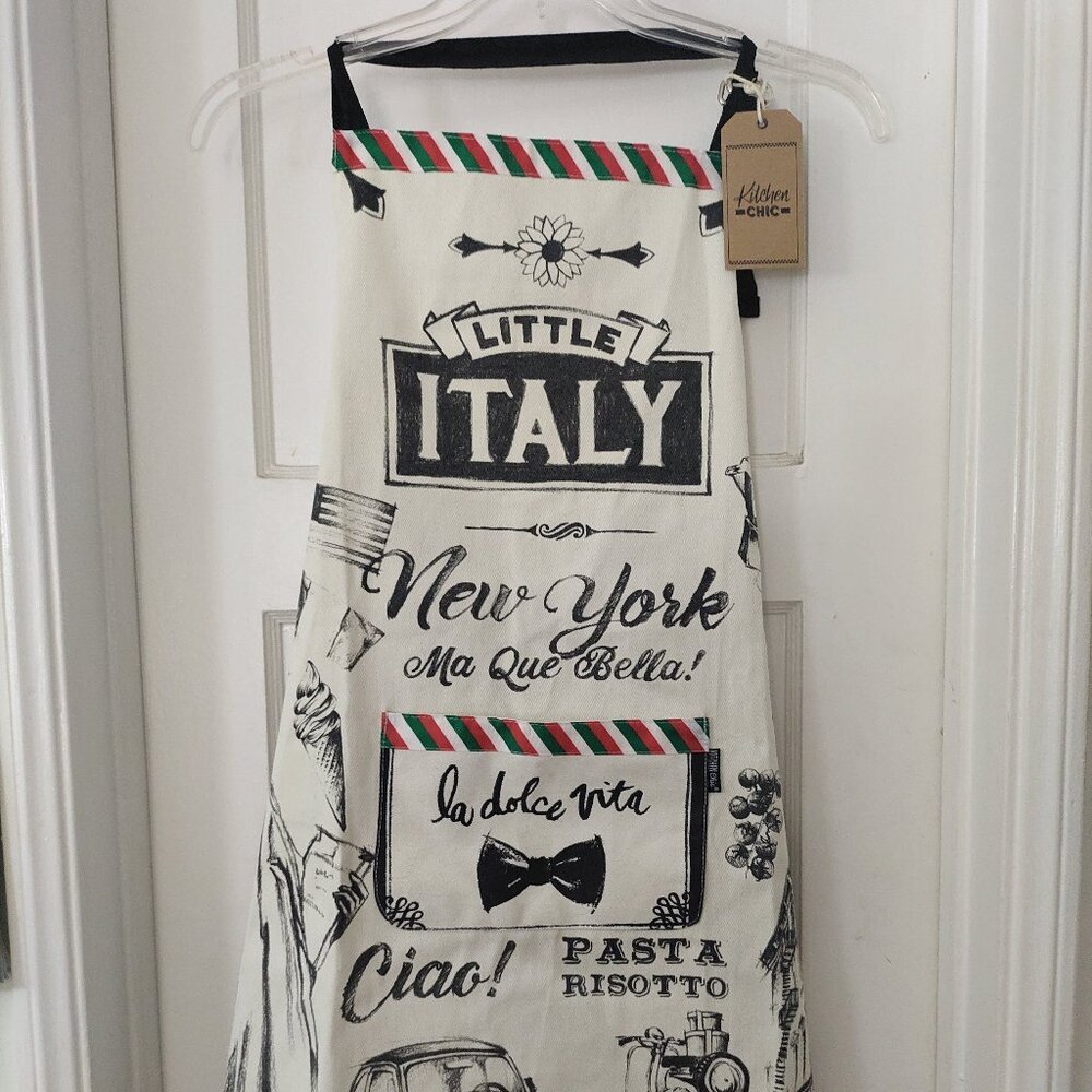 Little Italy Themed Apron - NEW